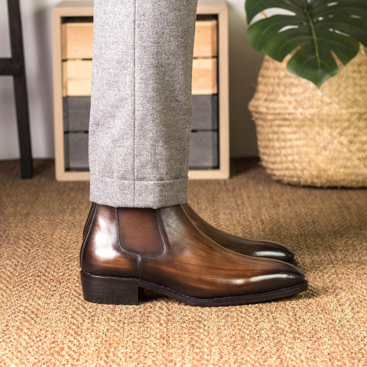 Vittorio Chelsea Boot Classic - Brown patina