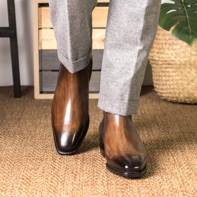 Vittorio Chelsea Boot Classic - Brown patina