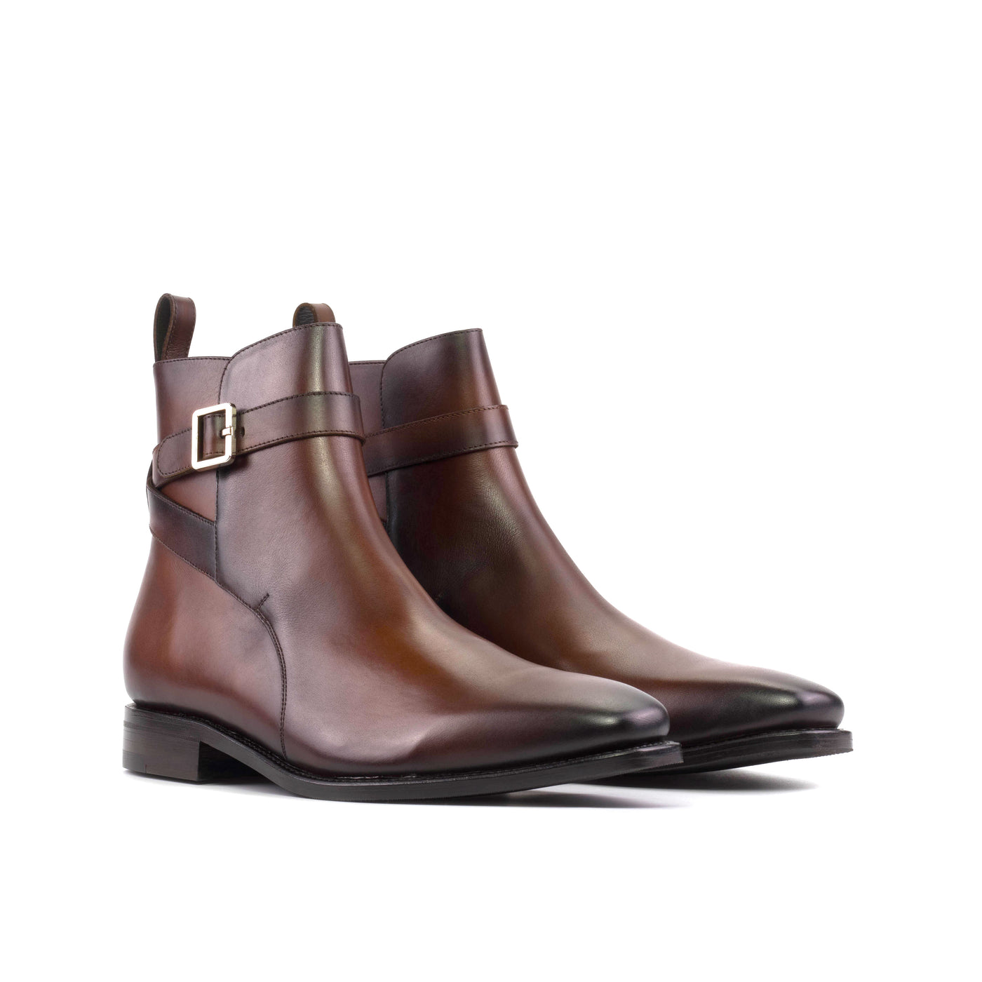 Steed Jodhpur - Med brown box calf