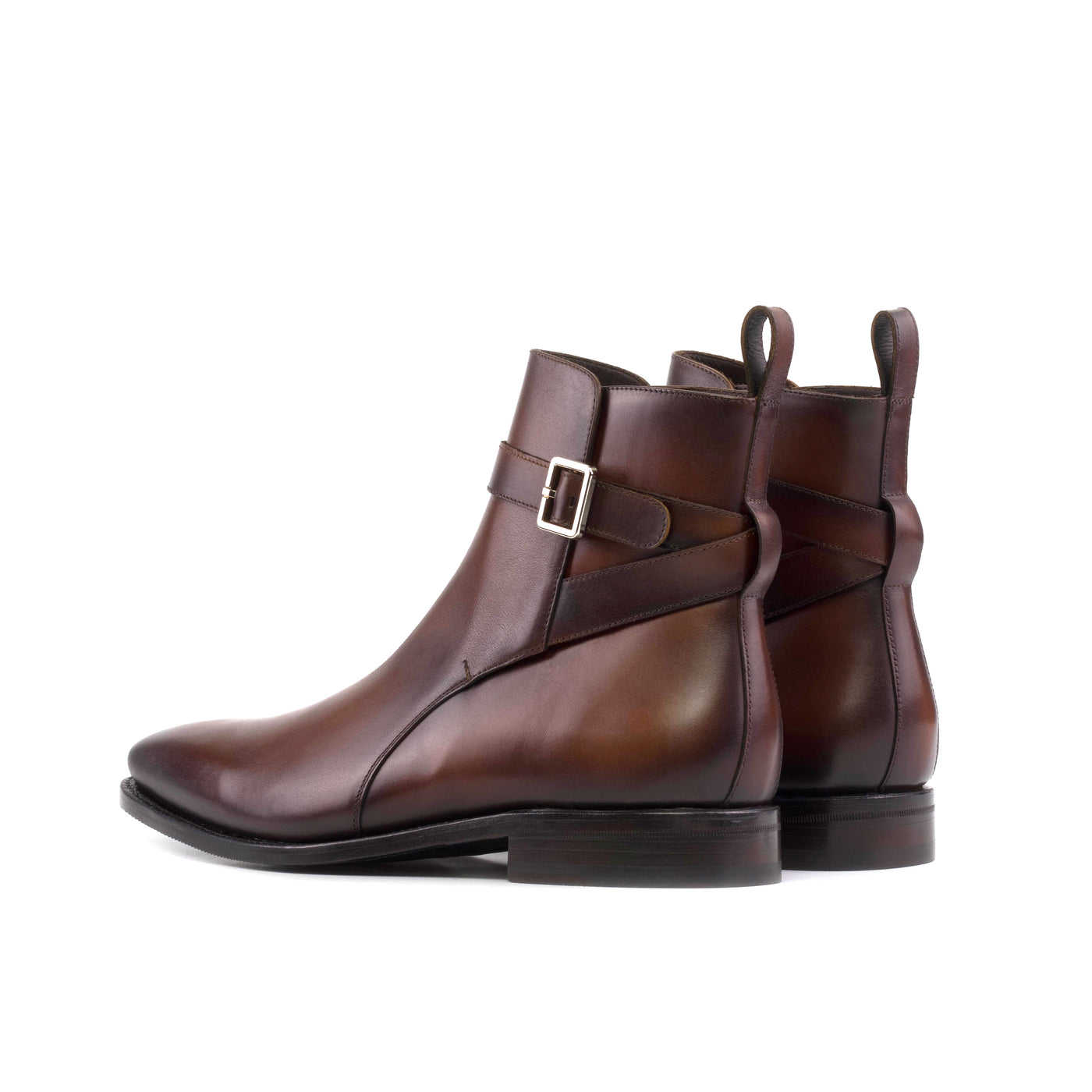 Steed Jodhpur - Med brown box calf