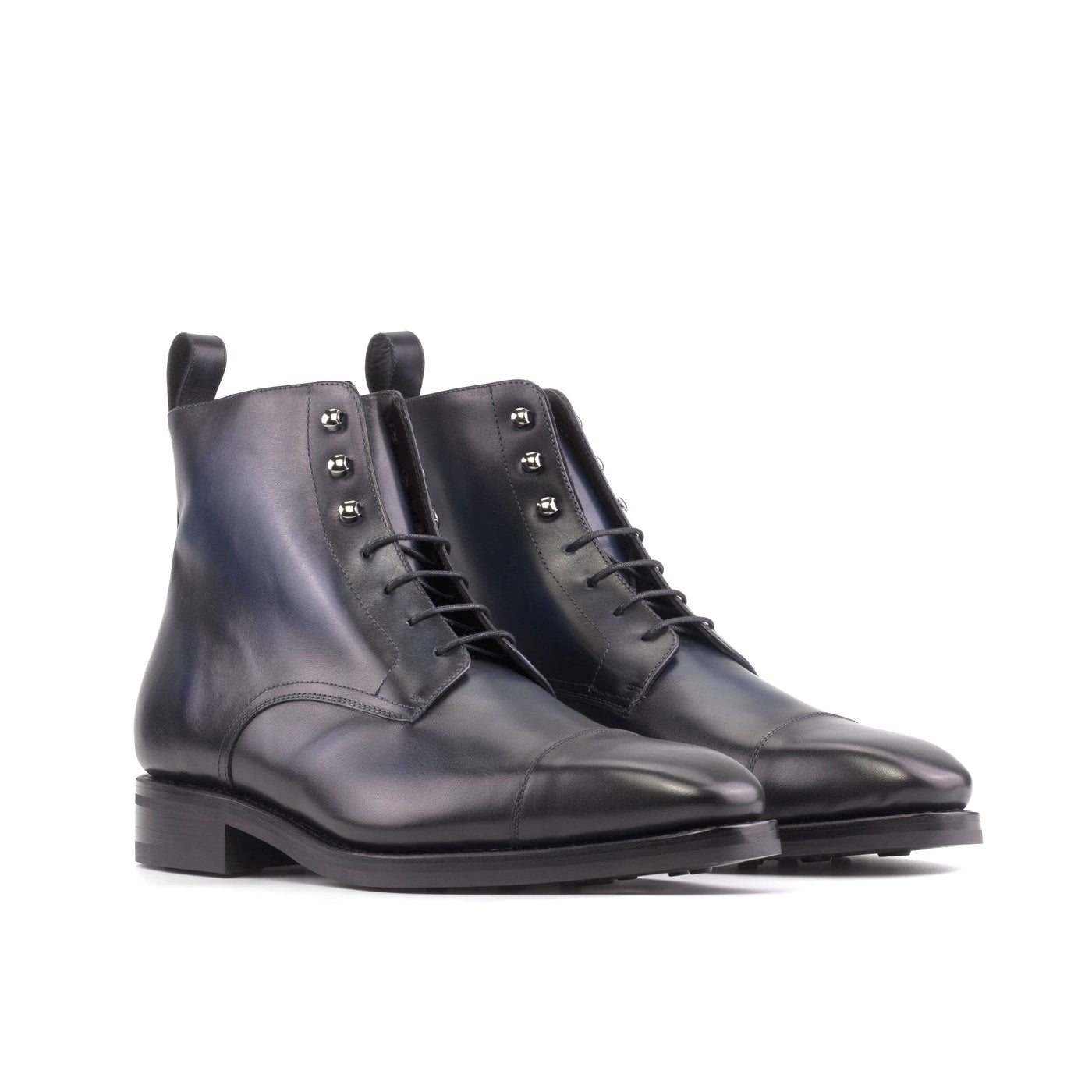 Rogue Jumper Boot - Navy box calf