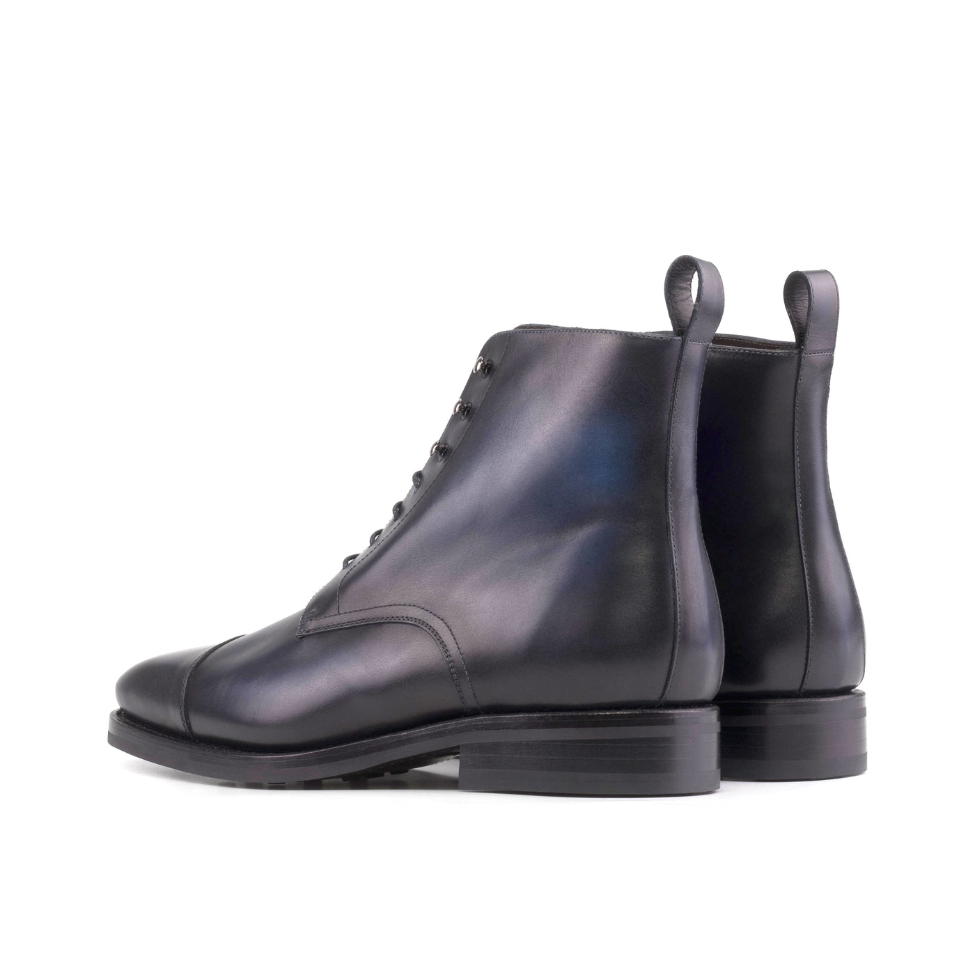 Rogue Jumper Boot - Navy box calf