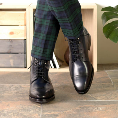 Rogue Jumper Boot - Navy box calf