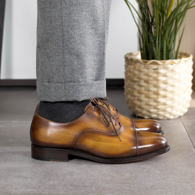 Fairbourne Oxford - Cognac patina