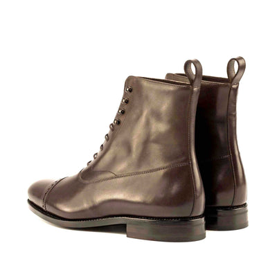 Stately Balmoral Boot - Dark brown box calf