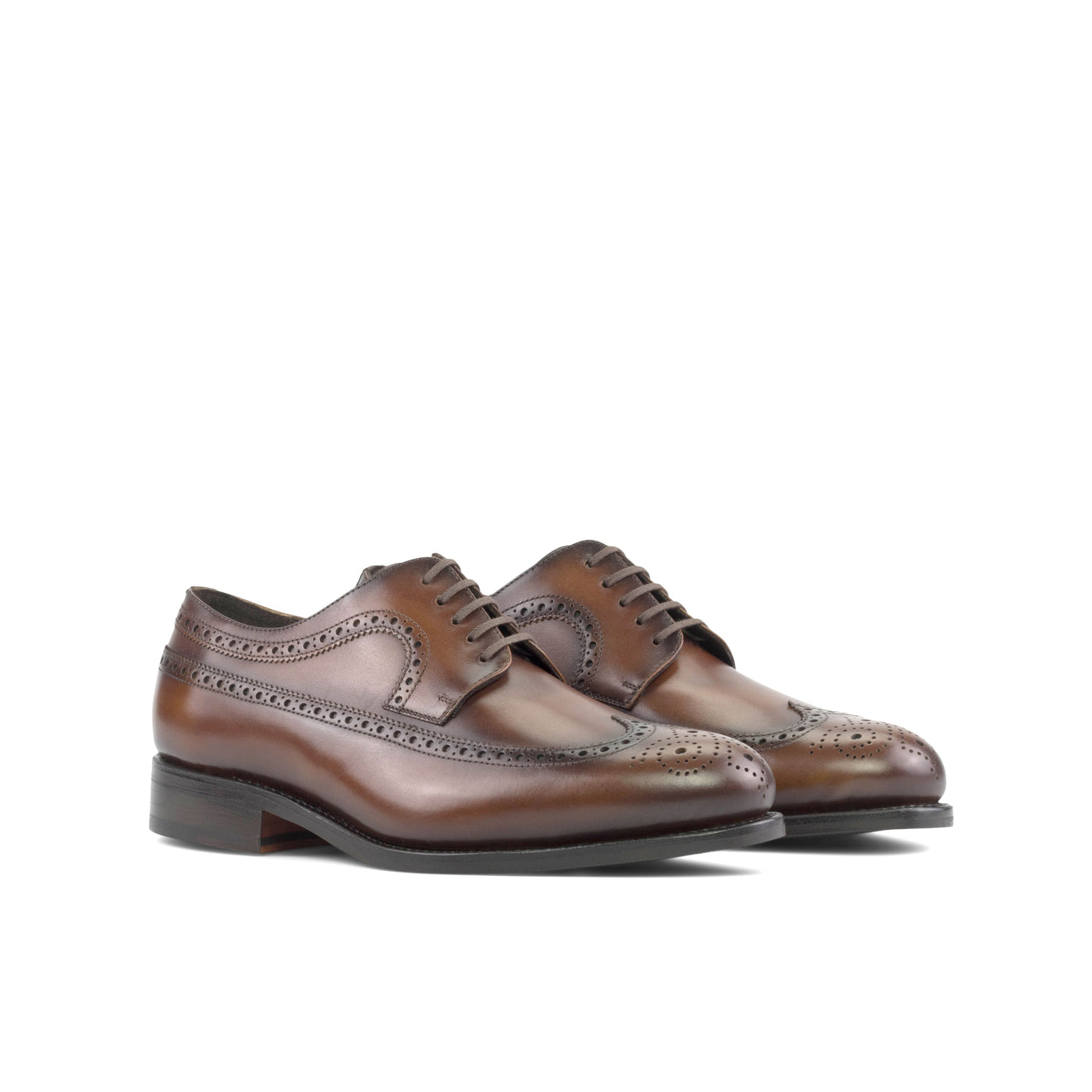 Noble Longwing Blucher - Med brown box calf