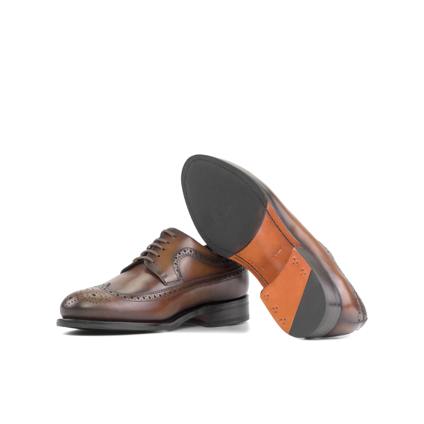 Noble Longwing Blucher - Med brown box calf