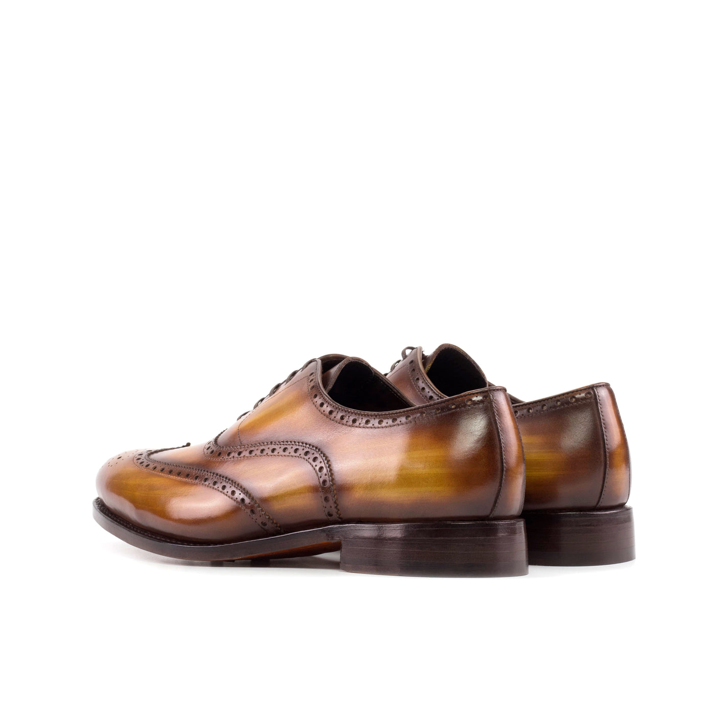 Ellsworth Full Brogue - Cognac patina