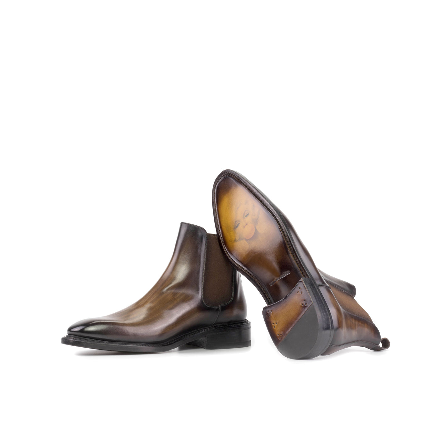 Giovanni Chelsea Boot Classic - Brown patina