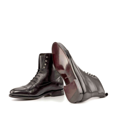 Regent Balmoral Boot - Black box calf