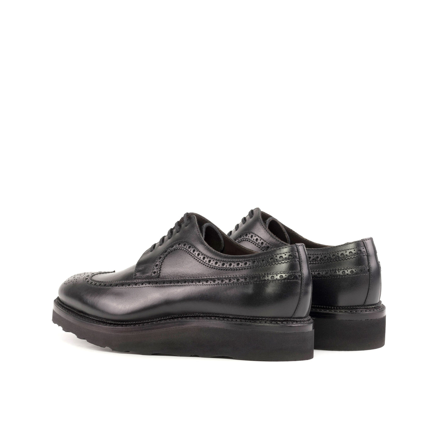 Opulent Longwing Blucher - Black box calf