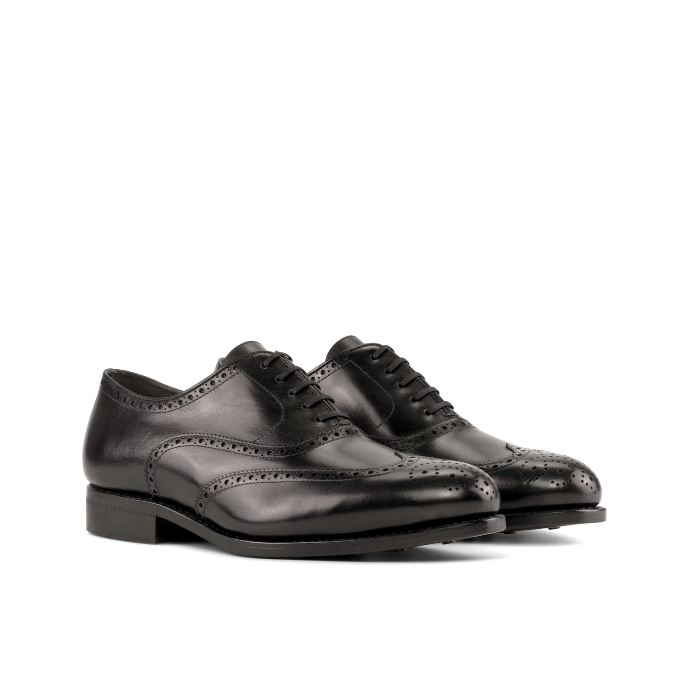 Percival Full Brogue - black box calf