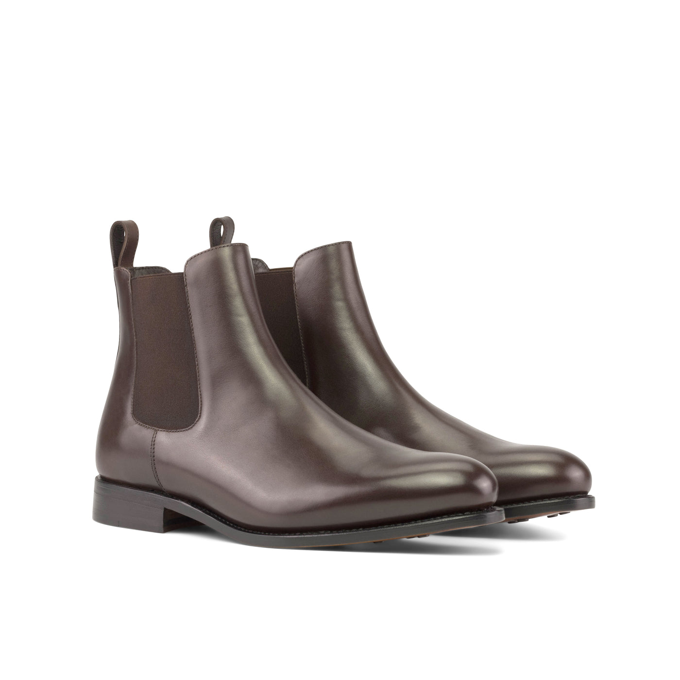 Angelo Chelsea Boot Classic - Dark brown box calf