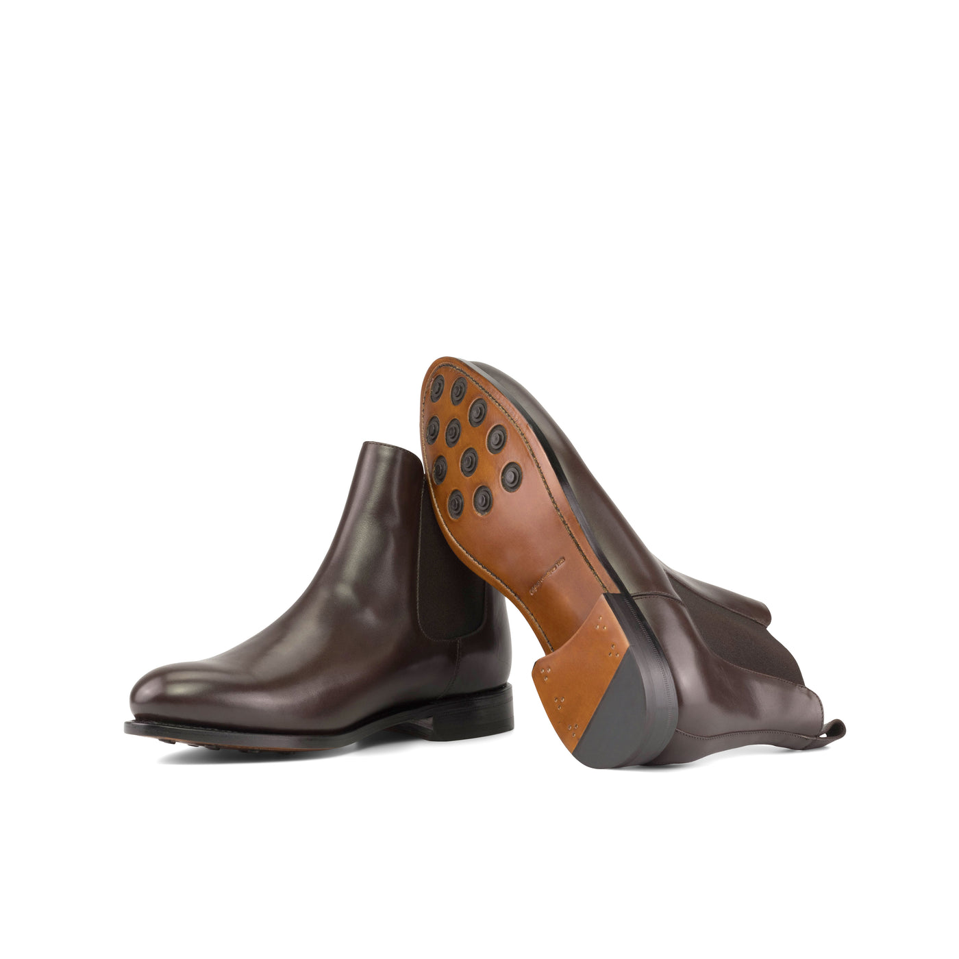 Angelo Chelsea Boot Classic - Dark brown box calf