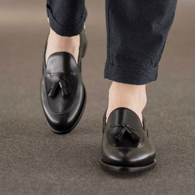 Veloux Loafer - Black box calf