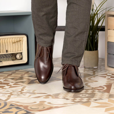 Echelon Chukka - Dark brown box calf