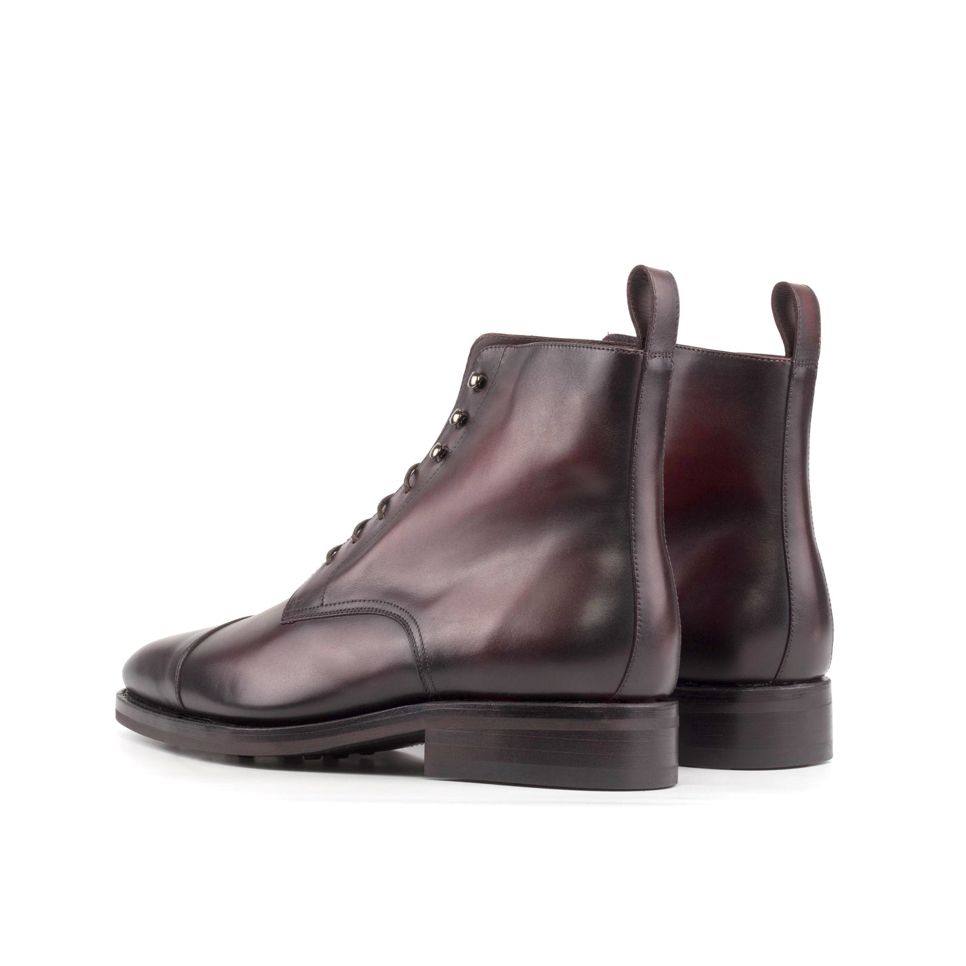 Zephyr Jumper Boot - Burgundy box calf