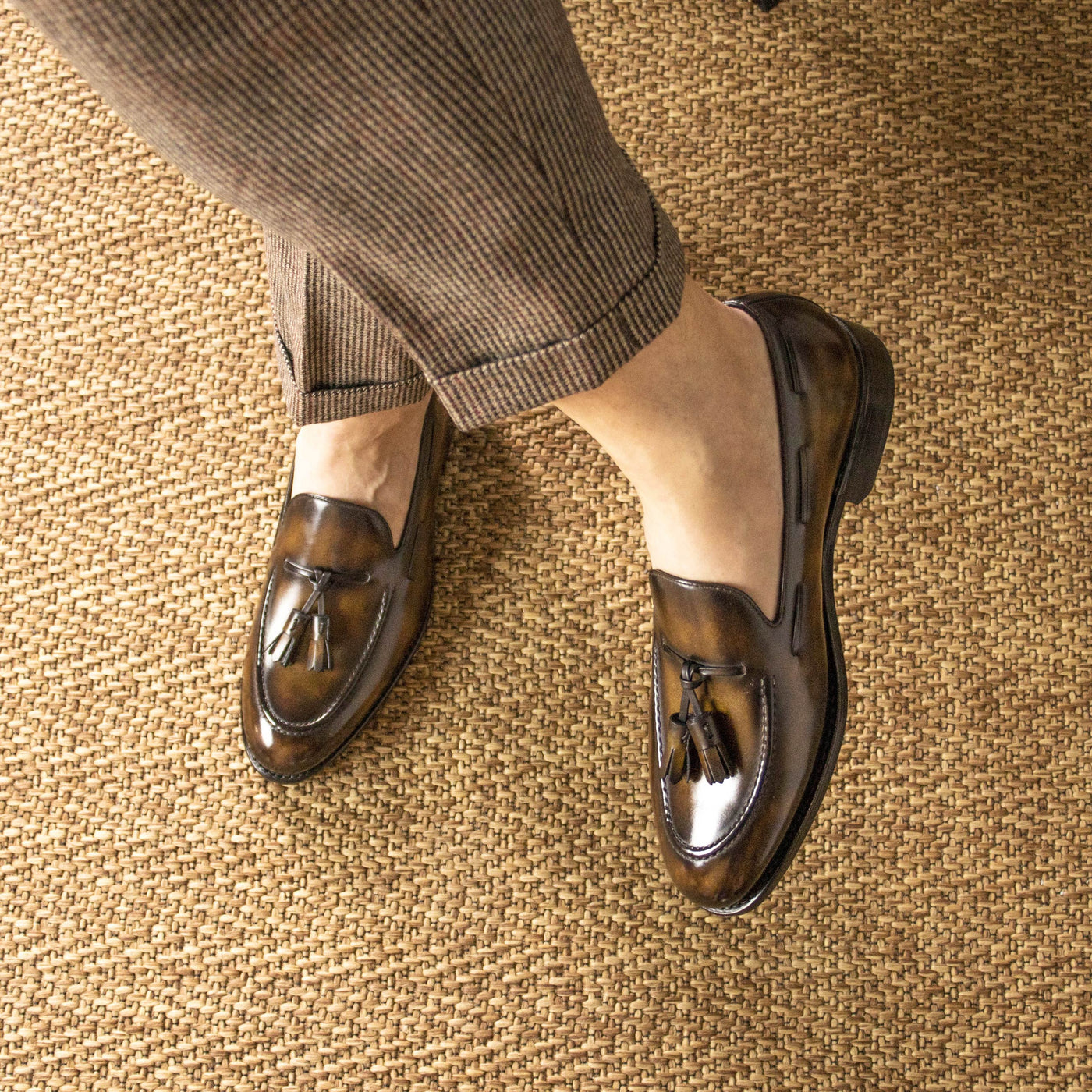 Grandioso Loafer - Tobacco patina