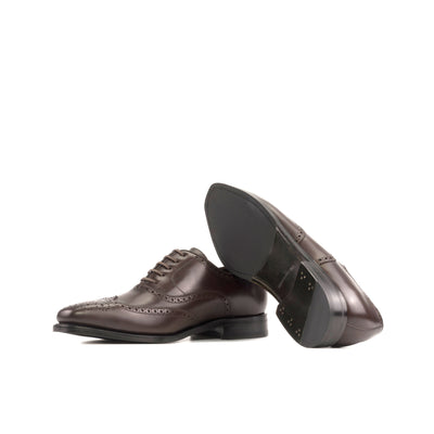 Archibald Full Brogue - dark brown box calf