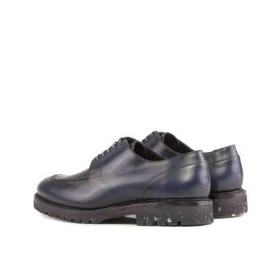 Oliver Derby Split Toe - Navy box calf