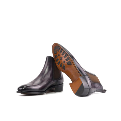 Alberto Chelsea Boot Classic - Aubergine patina