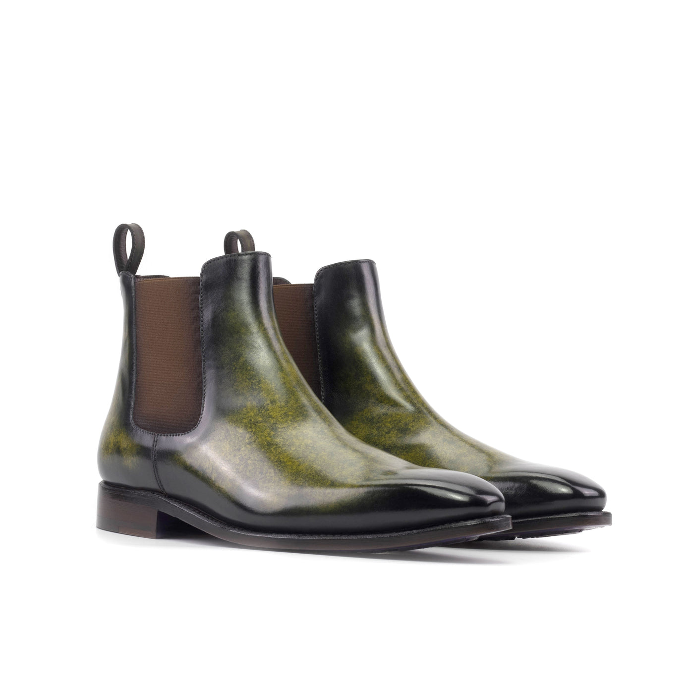 Carlo Chelsea Boot Classic - Khaki patina