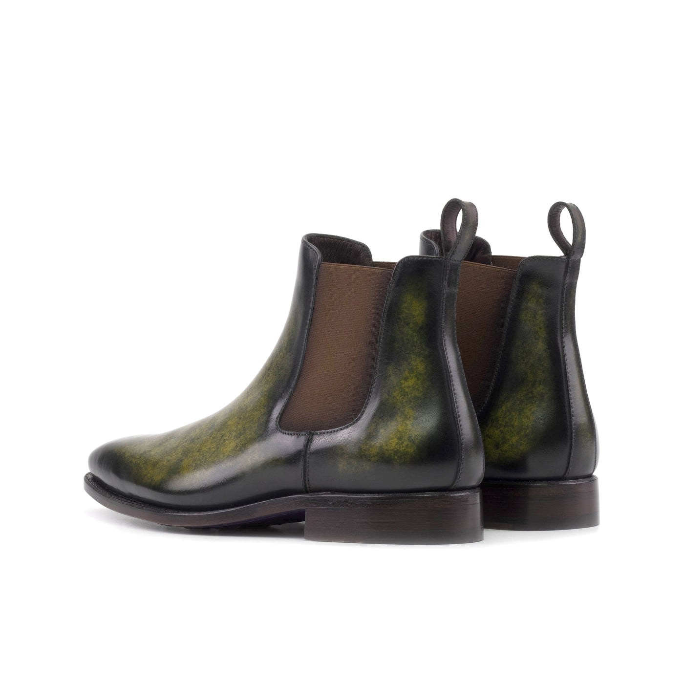 Carlo Chelsea Boot Classic - Khaki patina