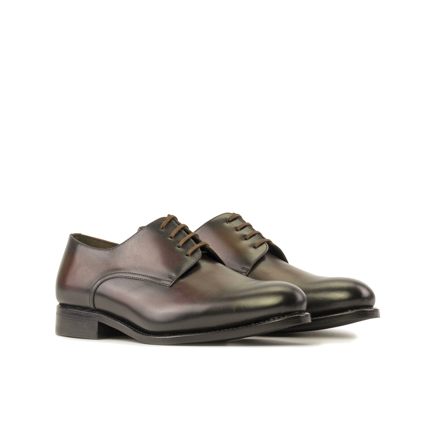 Henry Derby - Dark brown box calf