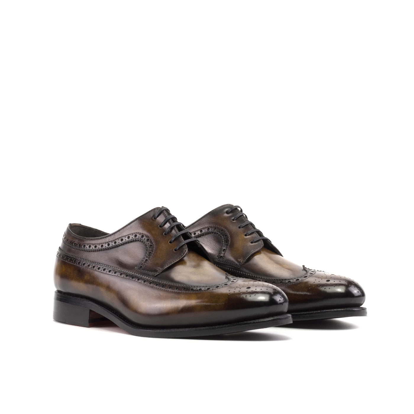 Urbane Longwing Blucher - Tobacco patina