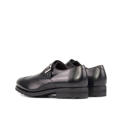 Peter Single Monk - black box calf