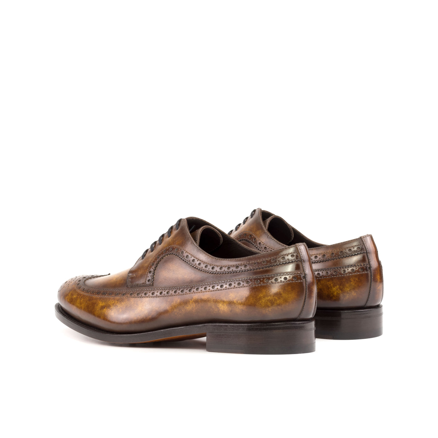 Vanguard Longwing Blucher - Cognac patina