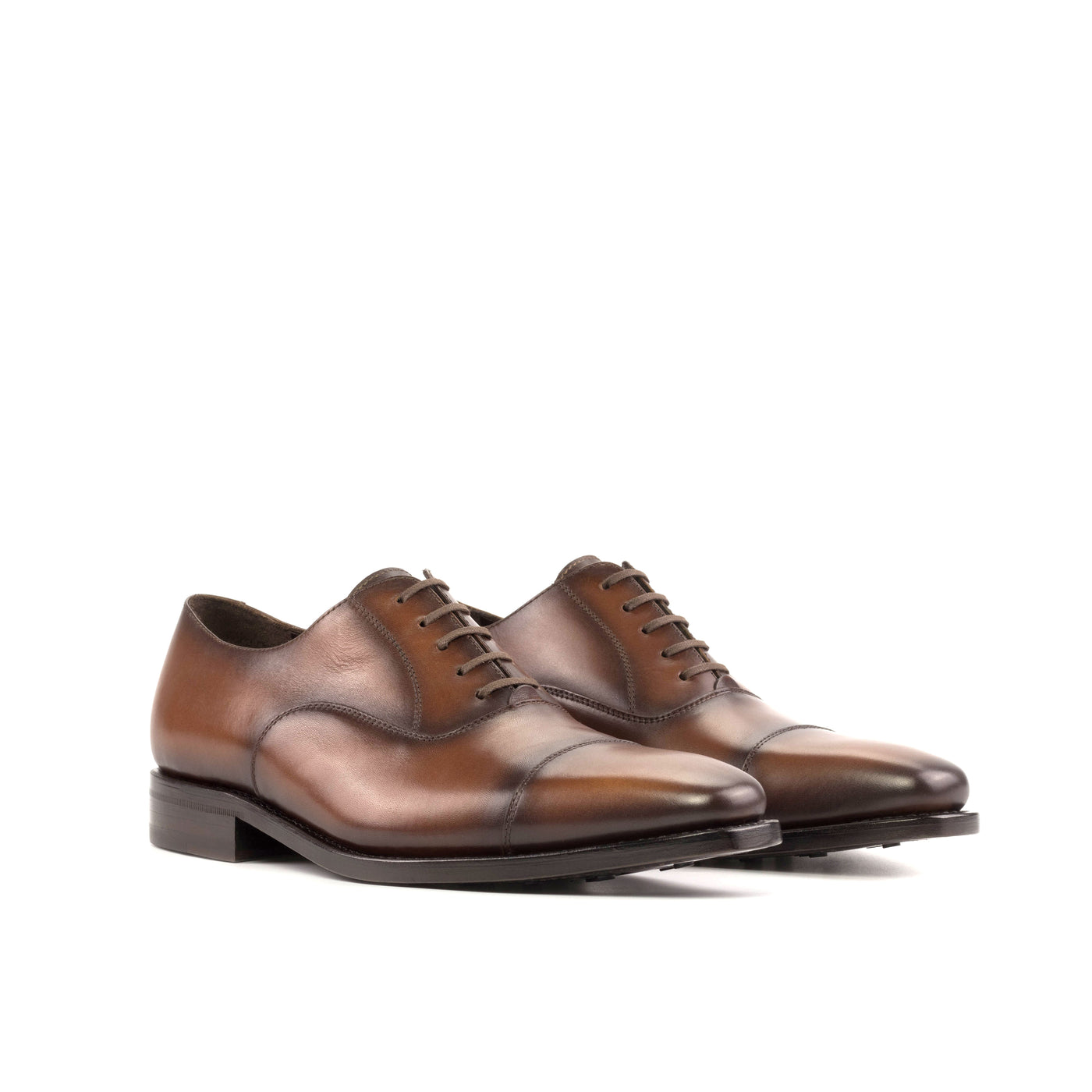 Ashford Oxford - Med brown box calf