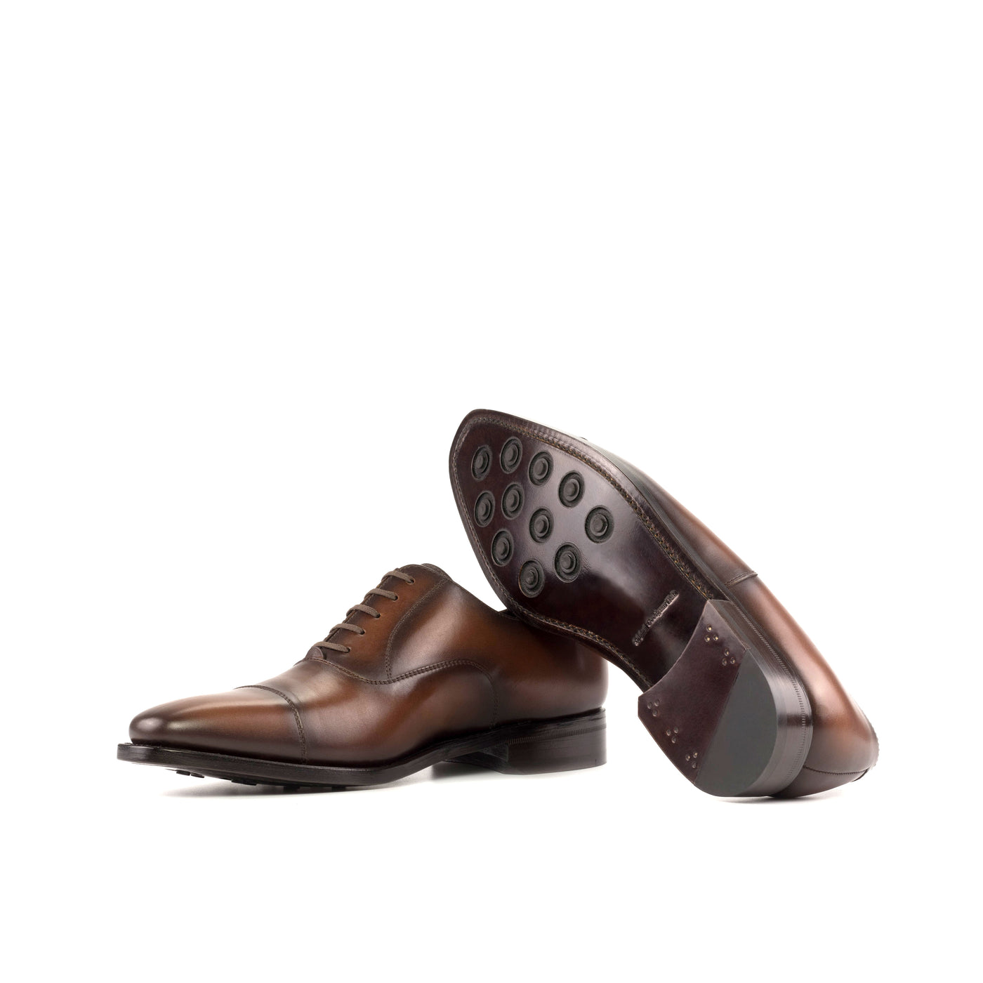 Ashford Oxford - Med brown box calf