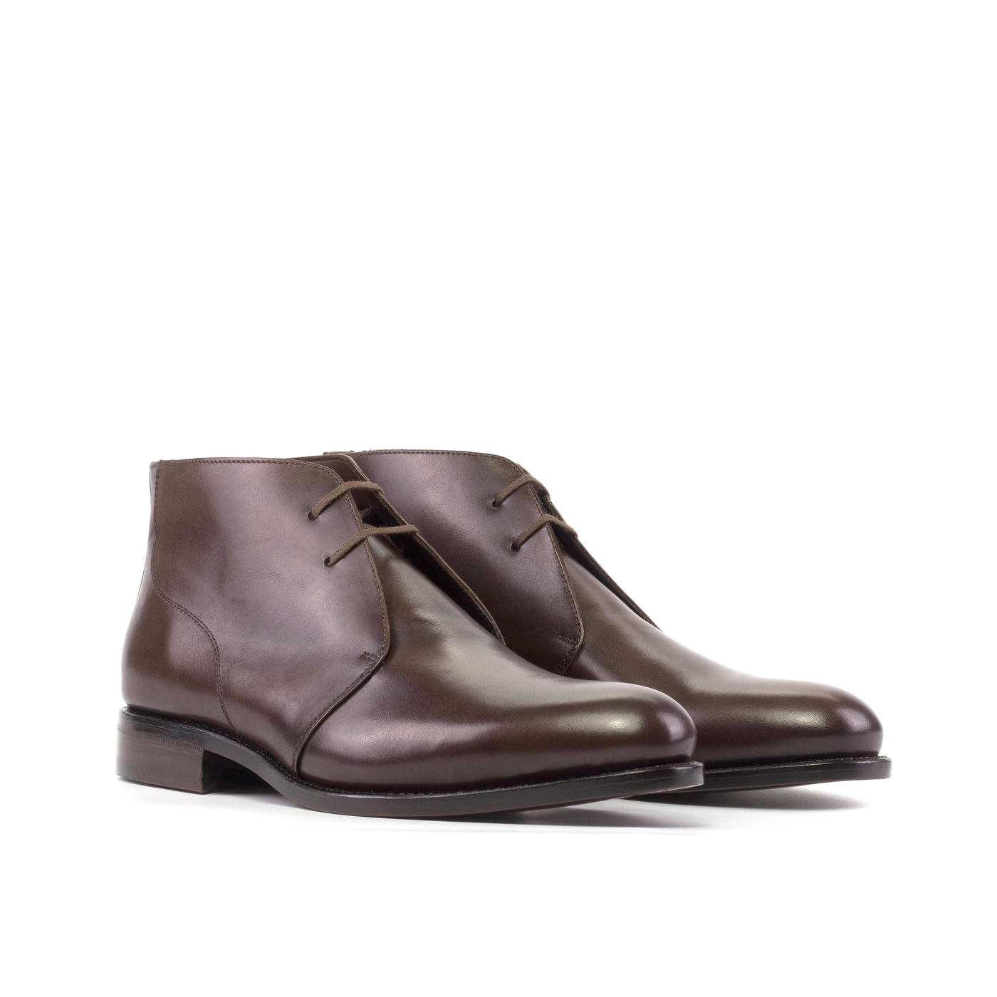 Echelon Chukka - Dark brown box calf