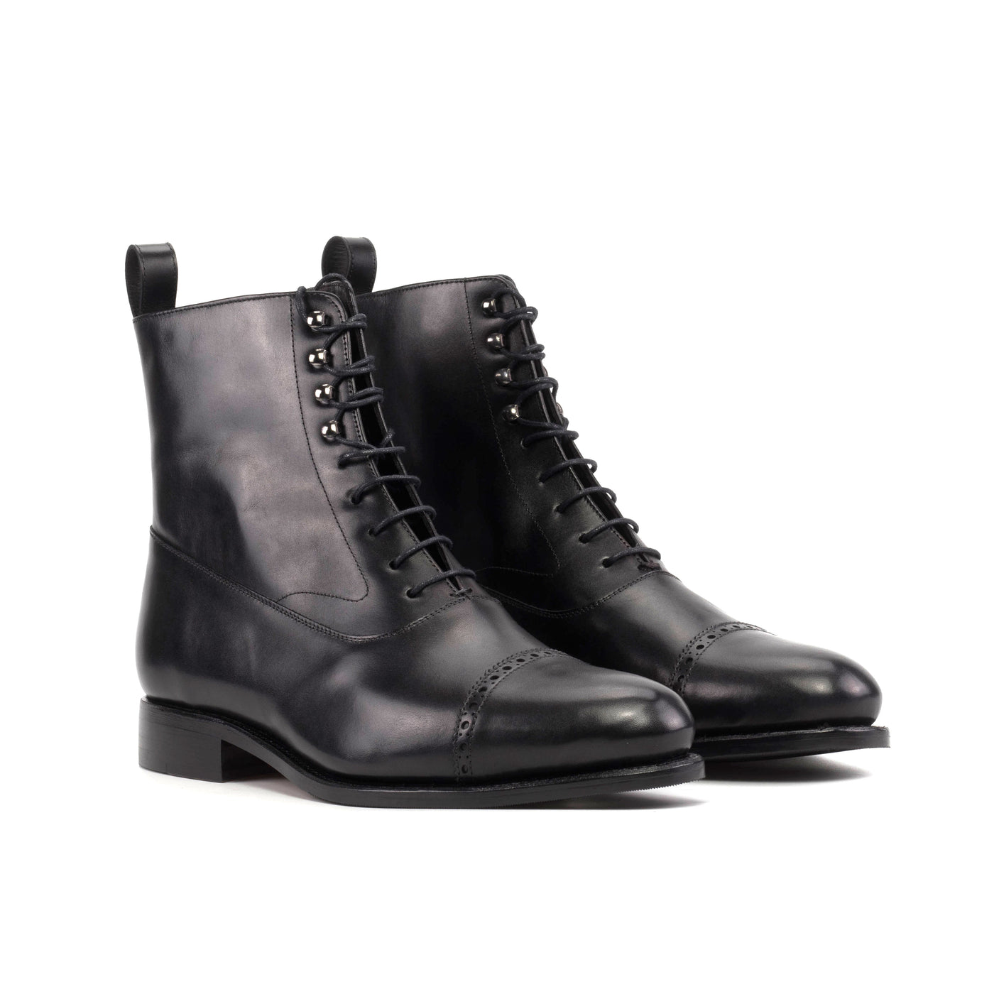 Elysian Balmoral Boot - Black box calf