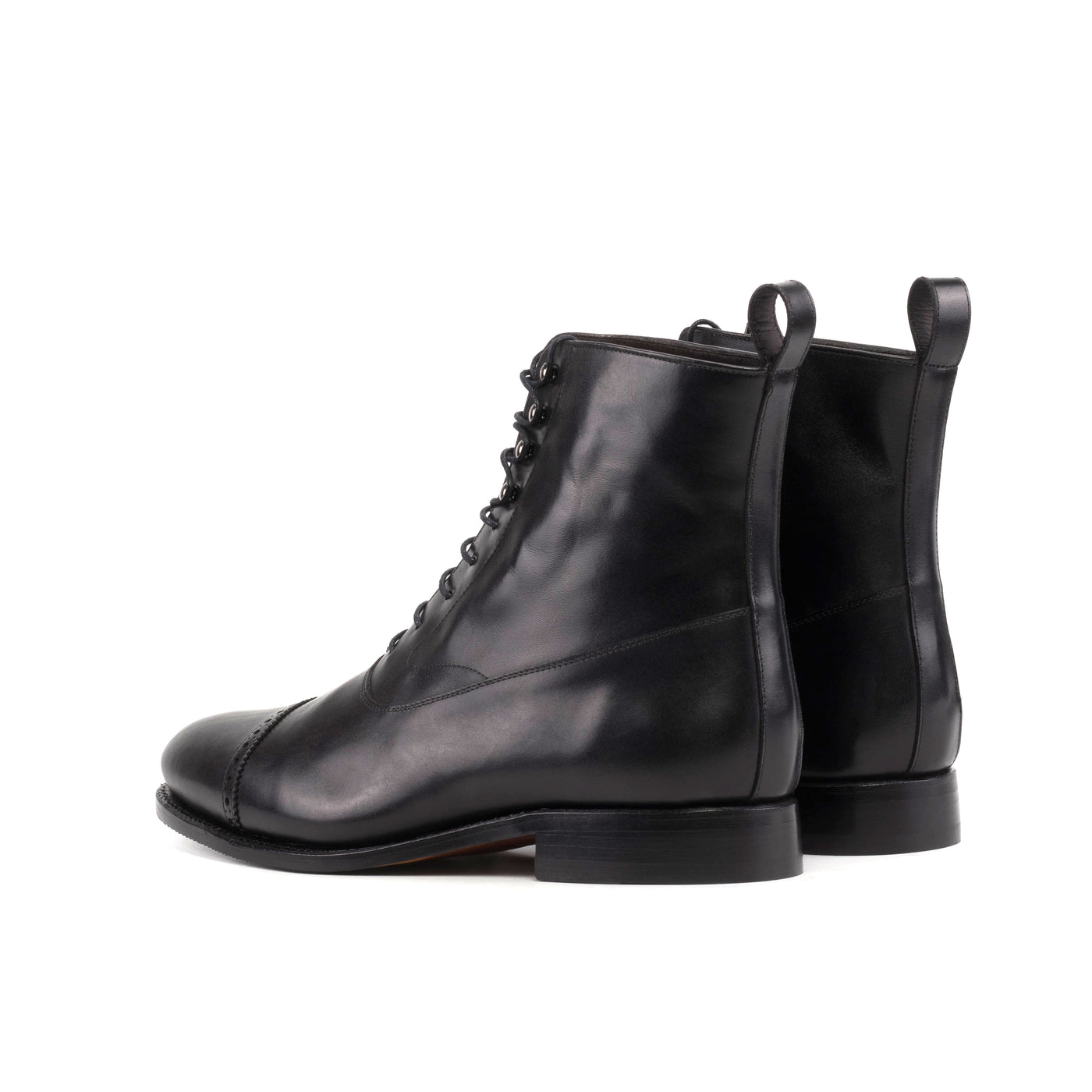 Elysian Balmoral Boot - Black box calf