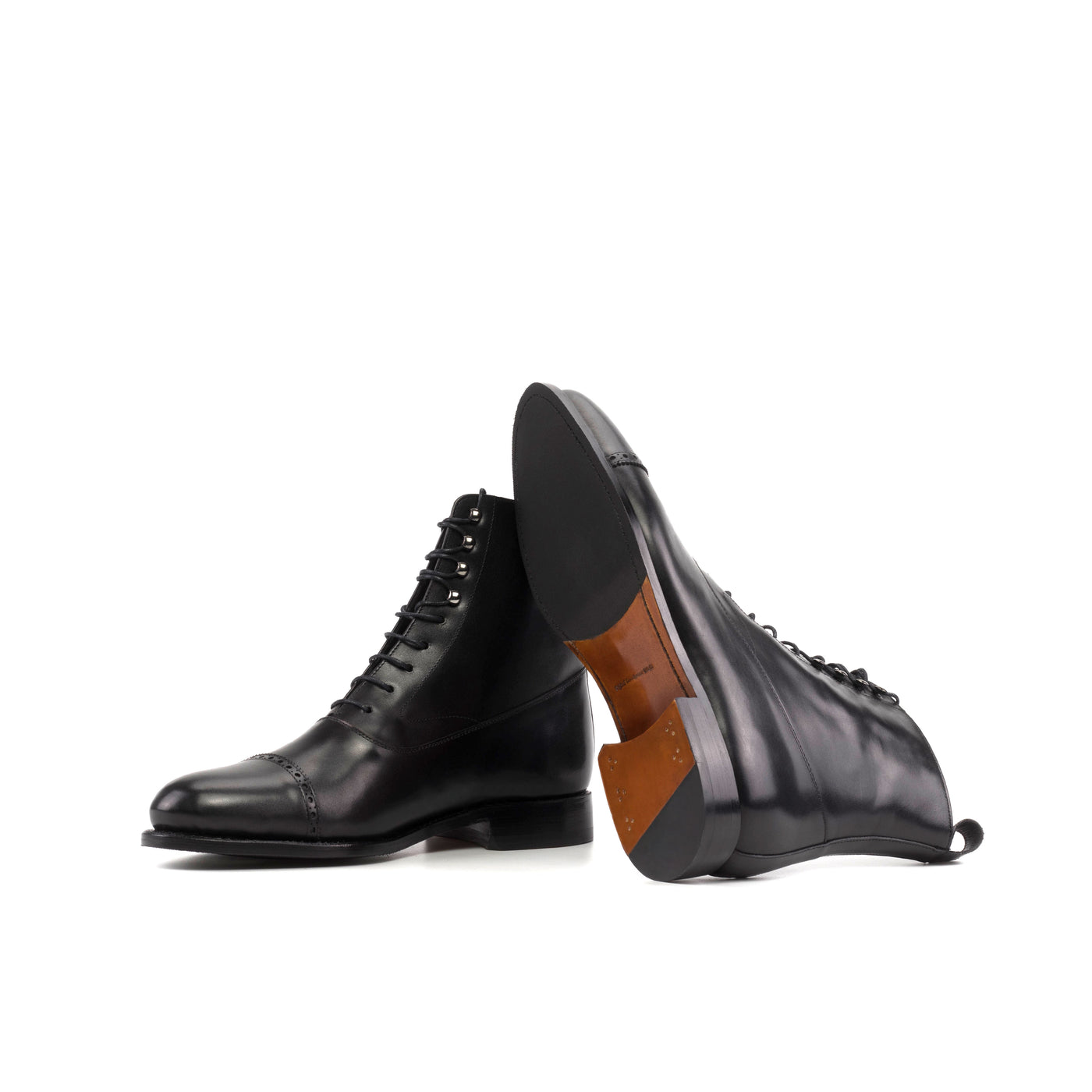 Elysian Balmoral Boot - Black box calf