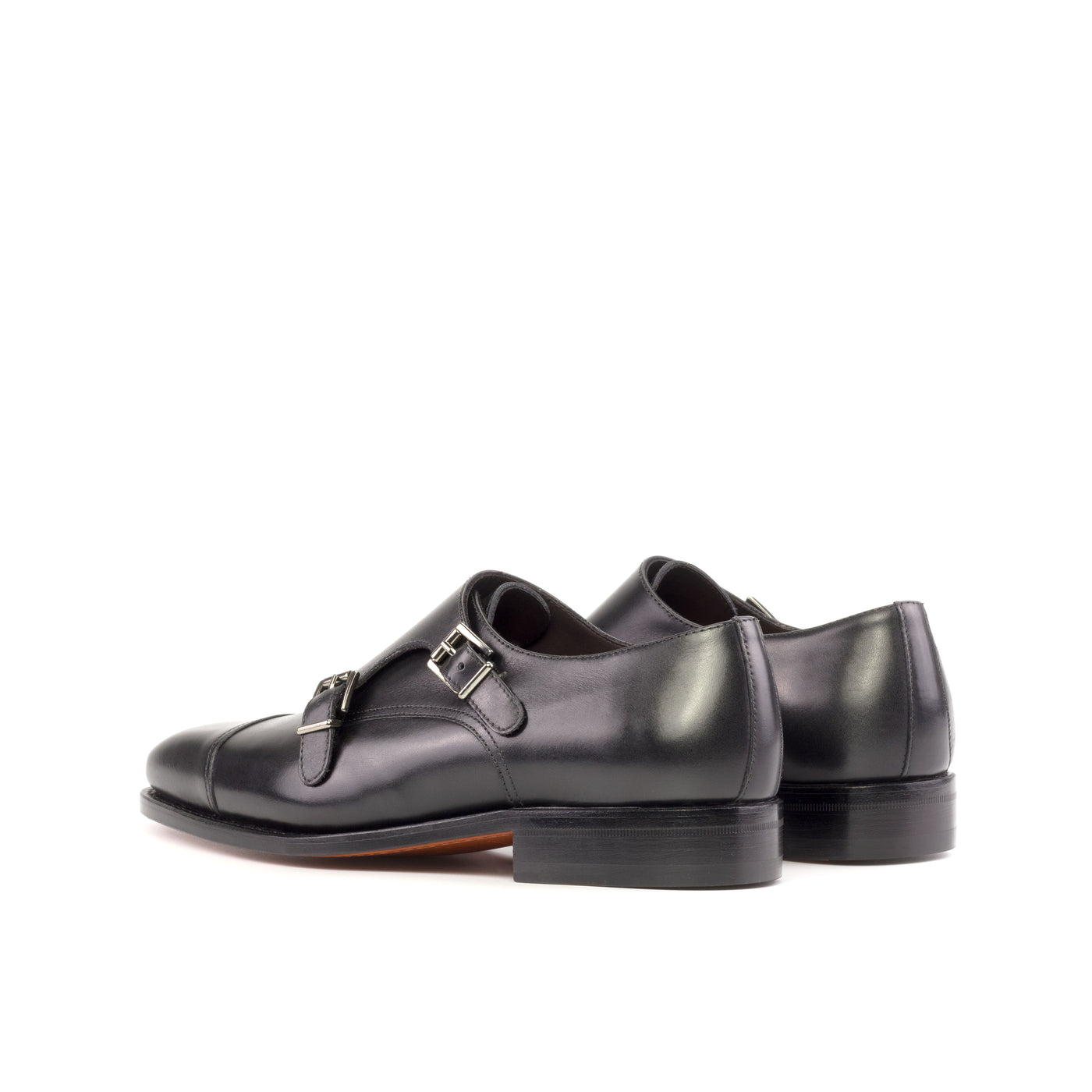 Equinox Double Monk - Black box calf