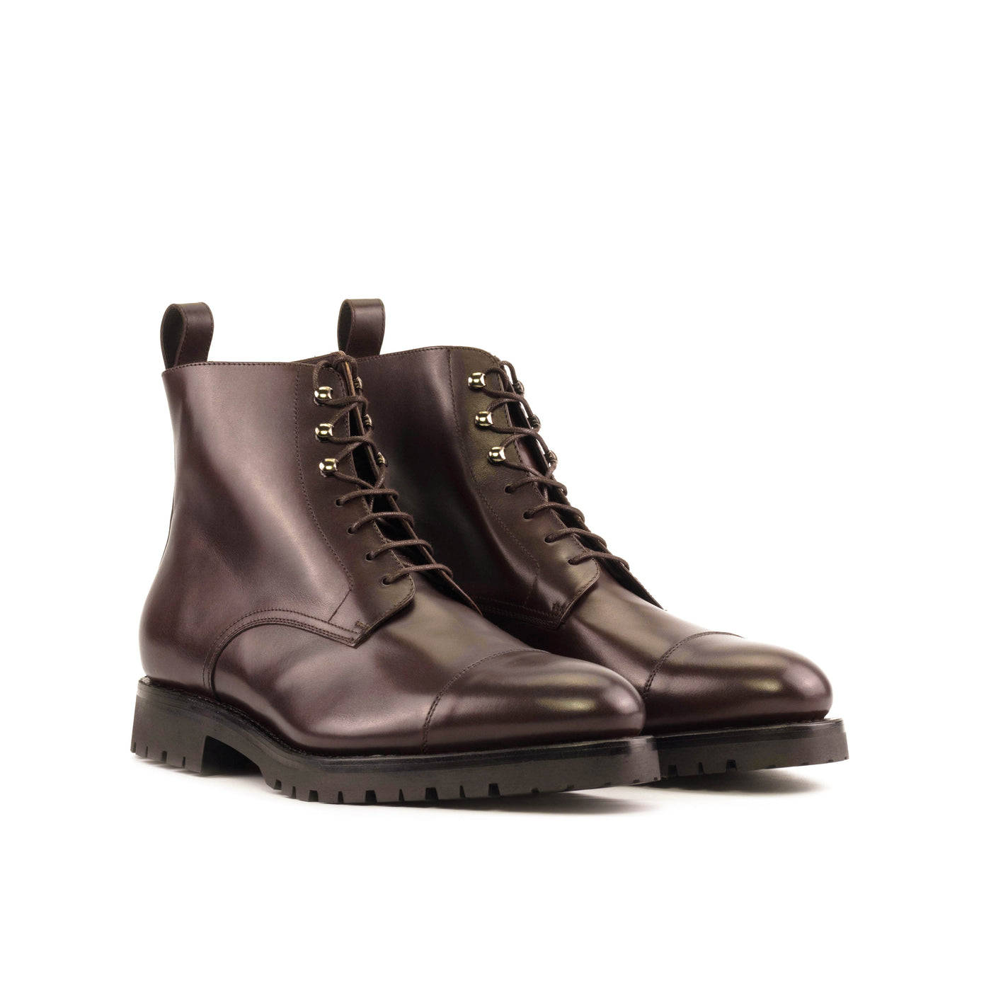 Ember Jumper Boot - dark brown box calf