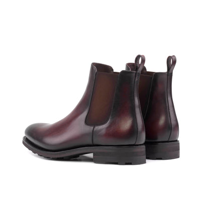 Fabrizio Chelsea Boot Classic - Burgundy box calf