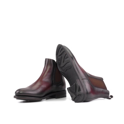 Fabrizio Chelsea Boot Classic - Burgundy box calf