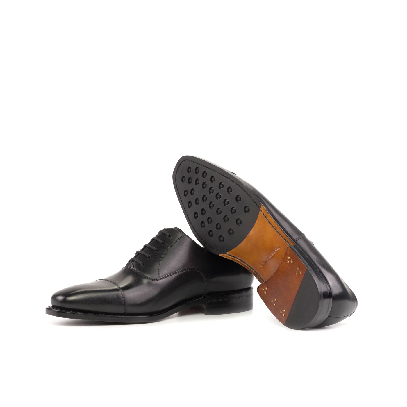 Montague Oxford - Black box calf