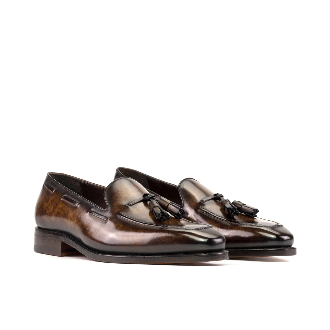 Dapperion Loafer - Brown patina