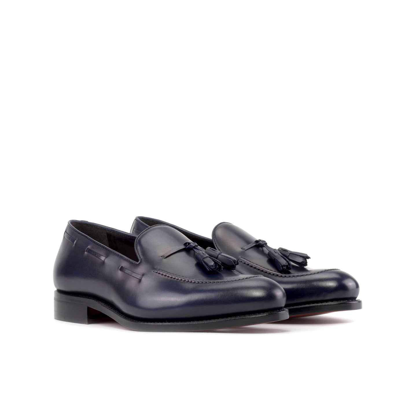 Elitara Loafer - Navy box calf