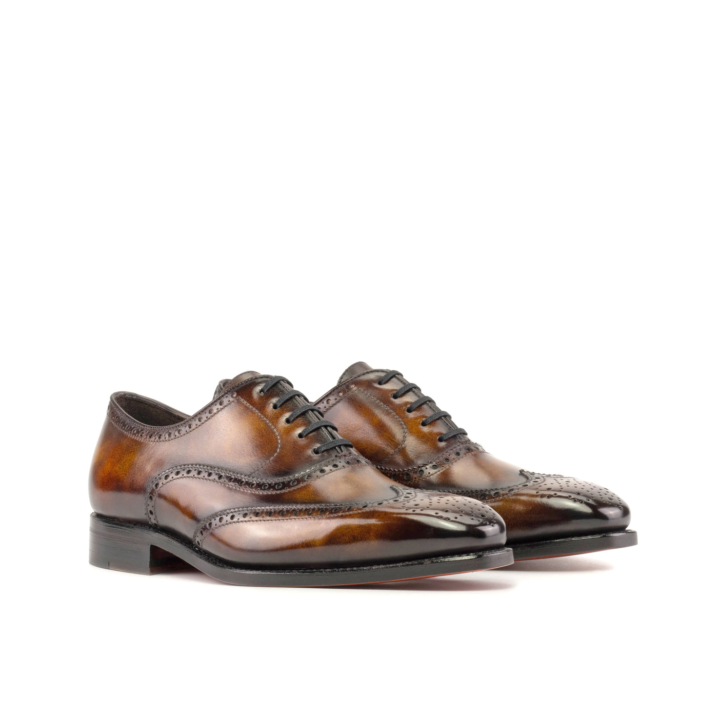 Thackeray Full Brogue - Fire patina