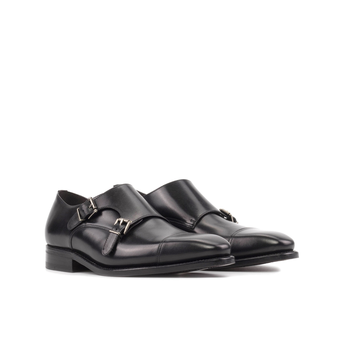 Odyssey Double Monk - Black Box Calf