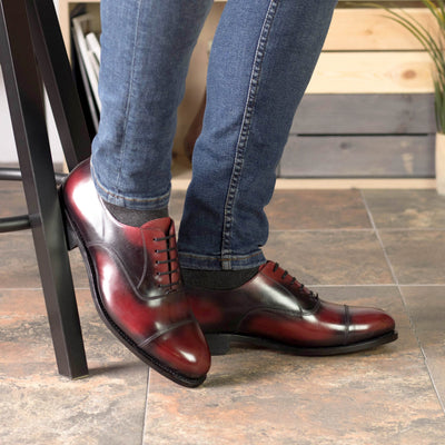 Beaumont Oxford - Burgundy patina