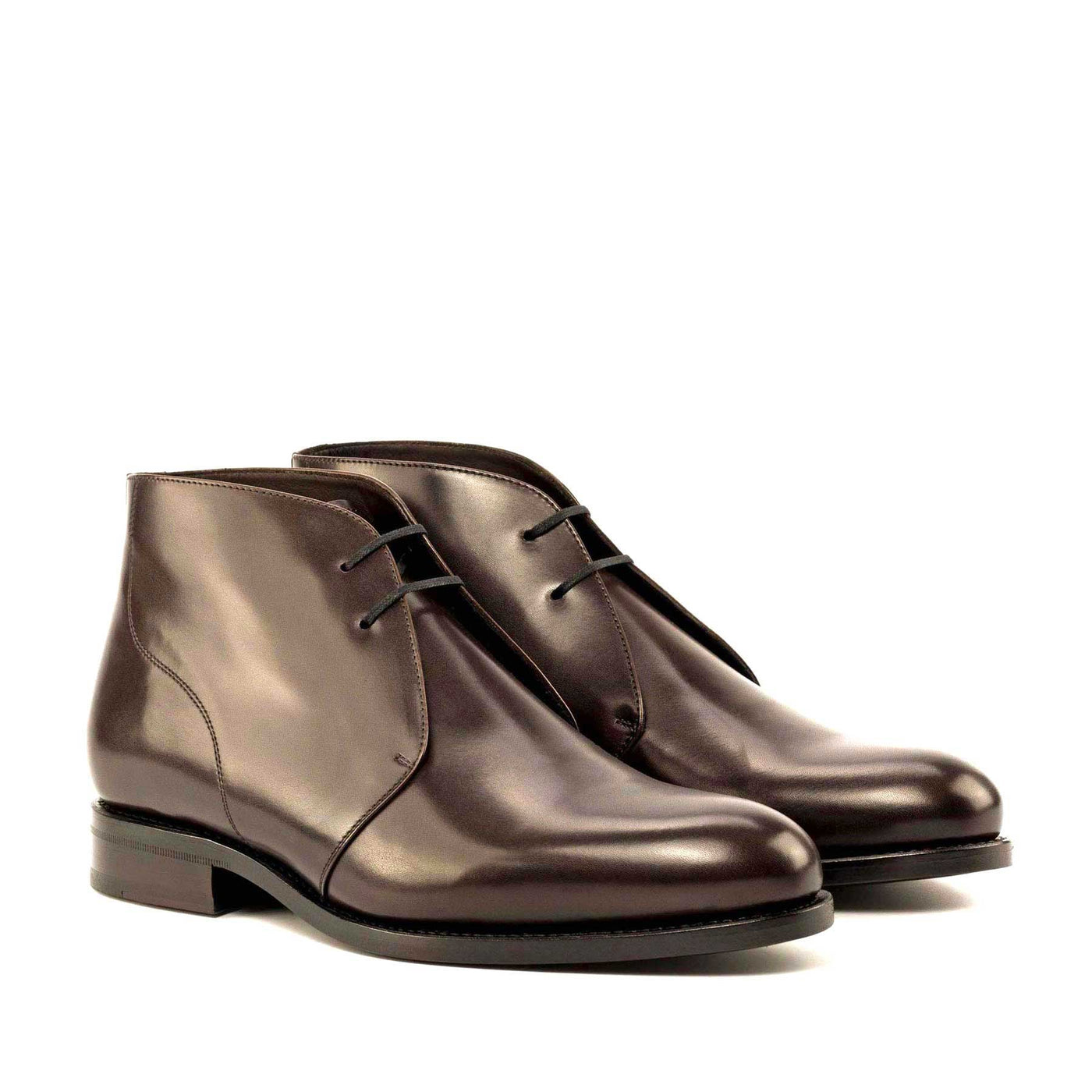 Echelon Chukka - Dark brown box calf