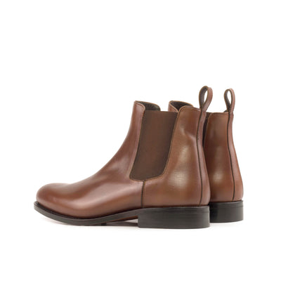 Alessandro Chelsea Boot Classic - Med brown box calf