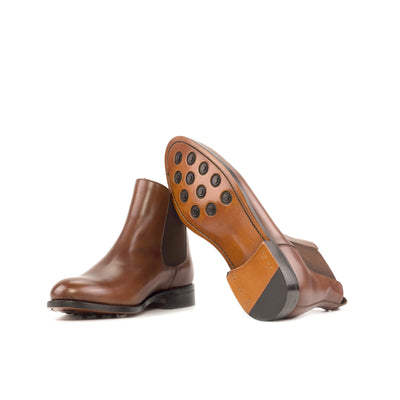 Alessandro Chelsea Boot Classic - Med brown box calf